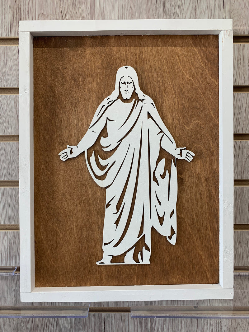 Framed Christus Wall Decor