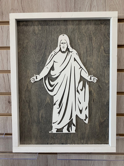 Framed Christus Wall Decor