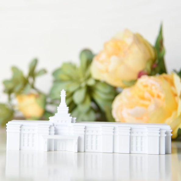 Asunción Paraguay Temple Replica Statue - Tiny 3D Temples