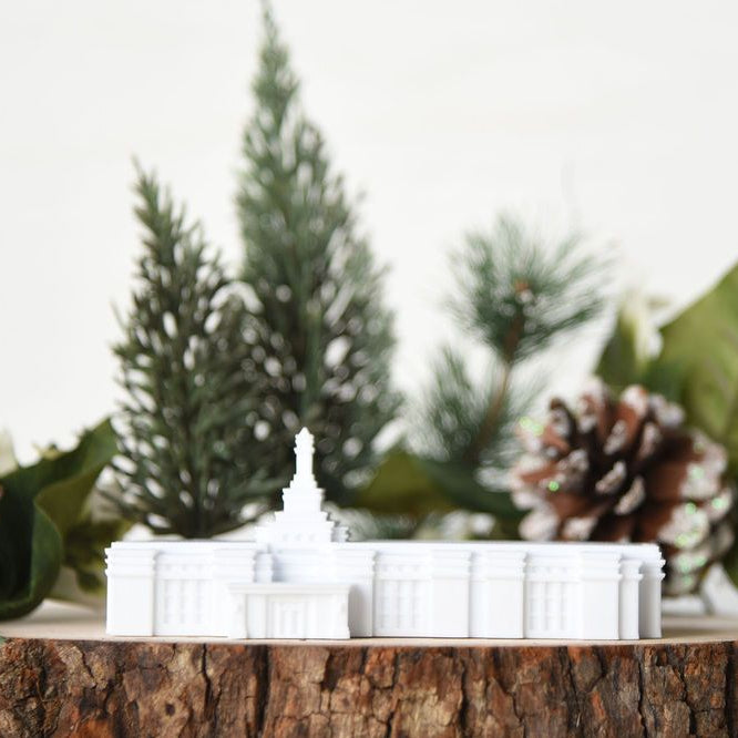 Raleigh Legacy North Carolina Temple Replica Statue - Tiny 3D Temples