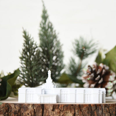 Regina Saskatchewan Temple Replica Statue - Tiny 3D Temples