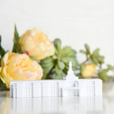 Mérida Mexico Temple Replica Statue - Tiny 3D Temples