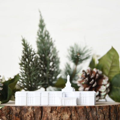 Halifax Nova Scotia Temple Replica Statue - Tiny 3D Temples