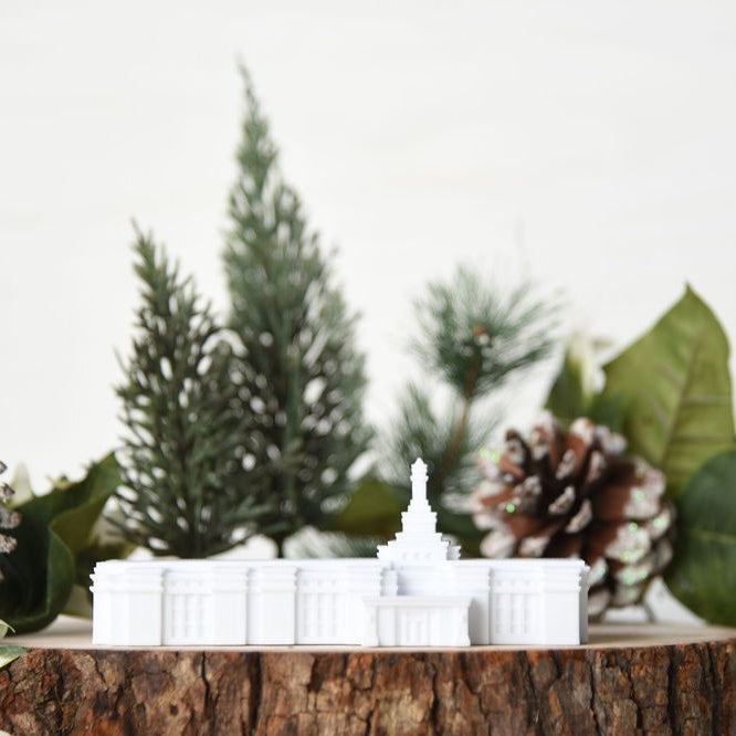 Halifax Nova Scotia Temple Replica Statue - Tiny 3D Temples