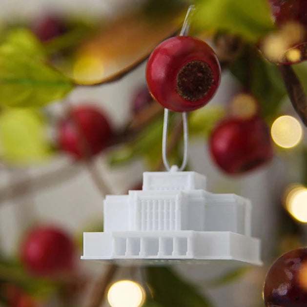 Laie Hawaii Temple Christmas Ornament