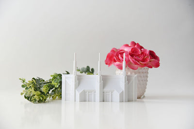 Las Vegas Nevada Temple Replica Statue - Tiny 3D Temples