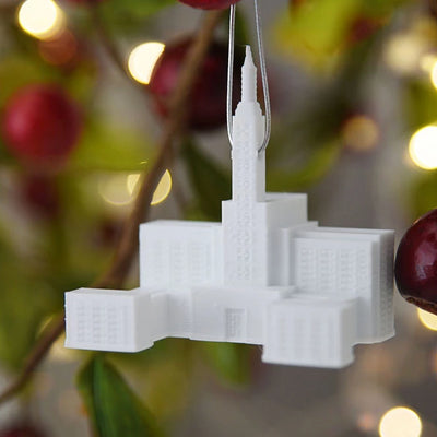 Los Angeles California Temple Christmas Ornament