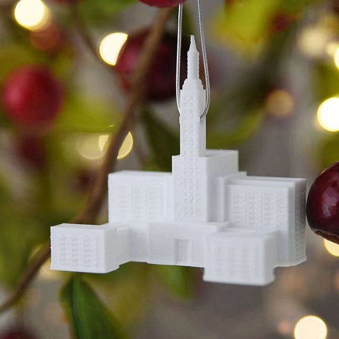 Los Angeles California Temple Christmas Ornament