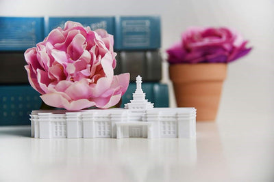 Louisville Kentucky Temple Replica Statue - Tiny 3D Temples