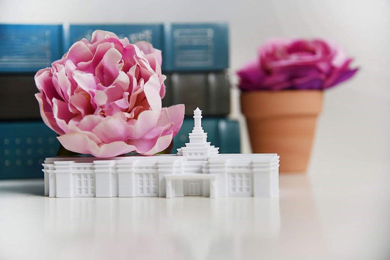 Louisville Kentucky Temple Replica Statue - Tiny 3D Temples