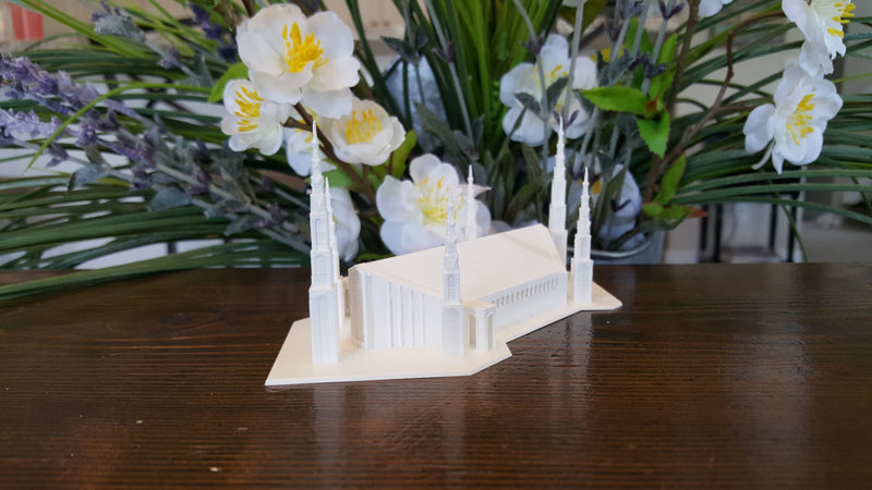 Manila Philippines Temple Replica Statue - Tiny 3D Temples