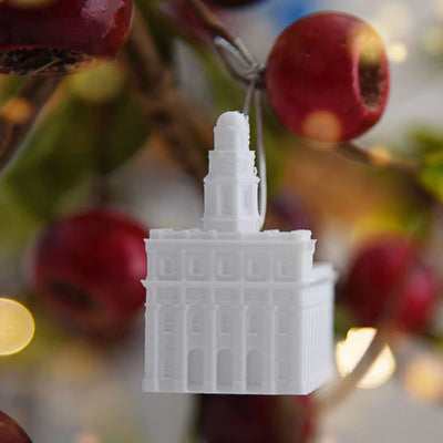 Nauvoo Illinois Temple Christmas Ornament