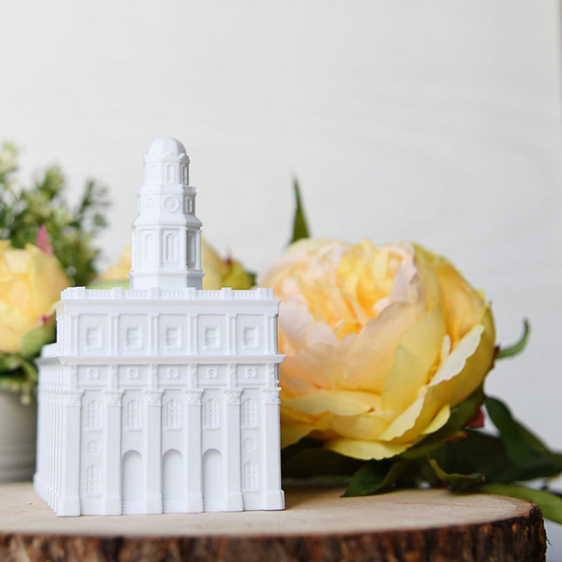 Nauvoo Illinois Temple Replica Statue - Tiny 3D Temples