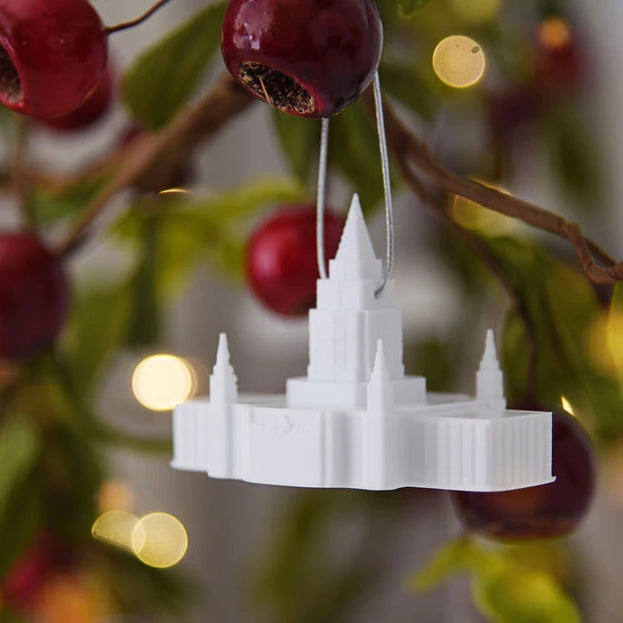 Oakland California Tiny Temple Christmas Ornament