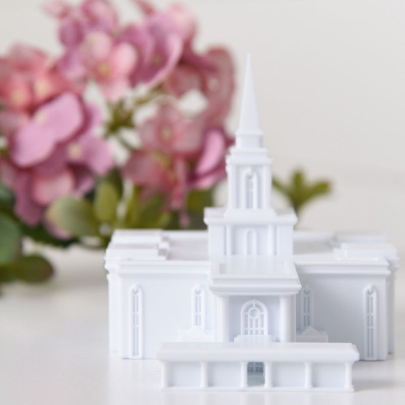 Orlando Florida Temple Replica Statue - Tiny 3D Temples