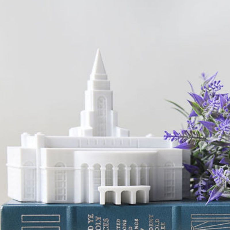 Recife Brazil Temple Replica Statue - Tiny 3D Temples