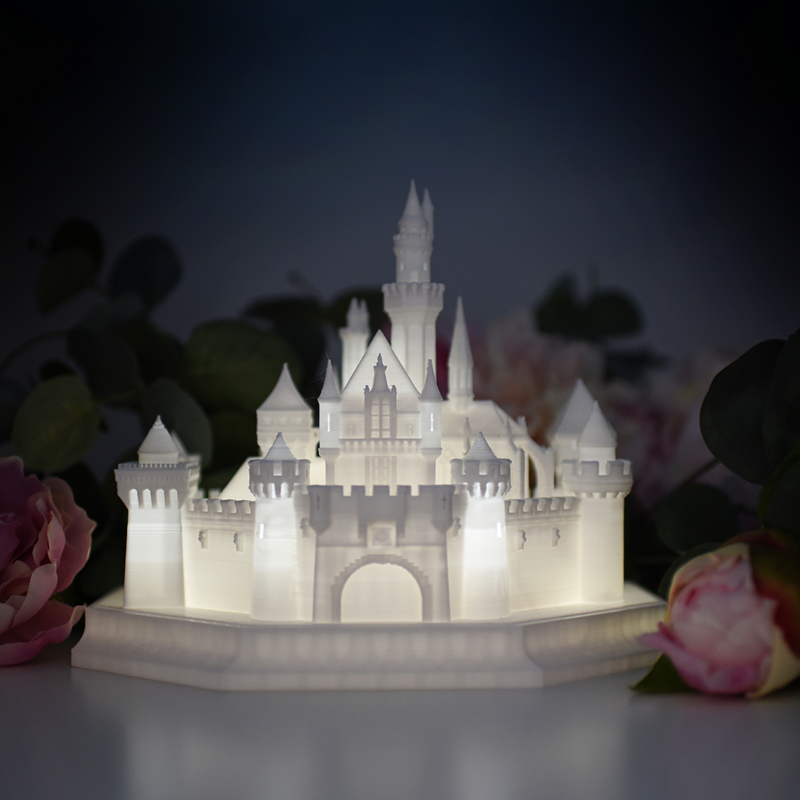 Sleeping Beauty Castle Music Light