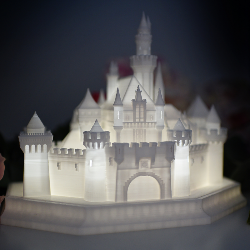 Sleeping Beauty Castle Music Light