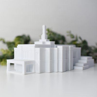 Snowflake Arizona Temple Replica Statue - Tiny 3D Temples