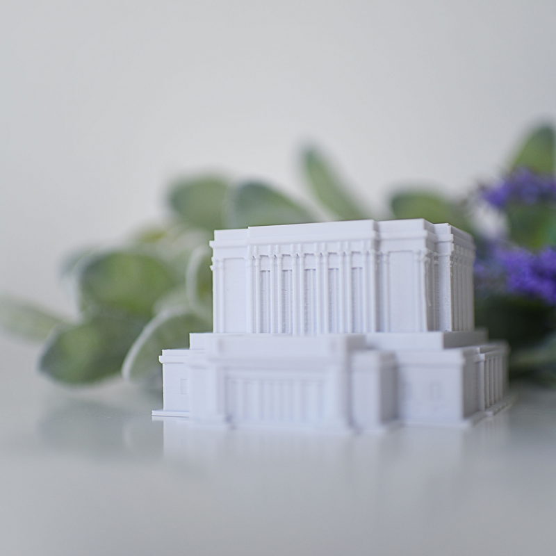 Mesa Arizona Temple Replica Statue - Tiny 3D Temples
