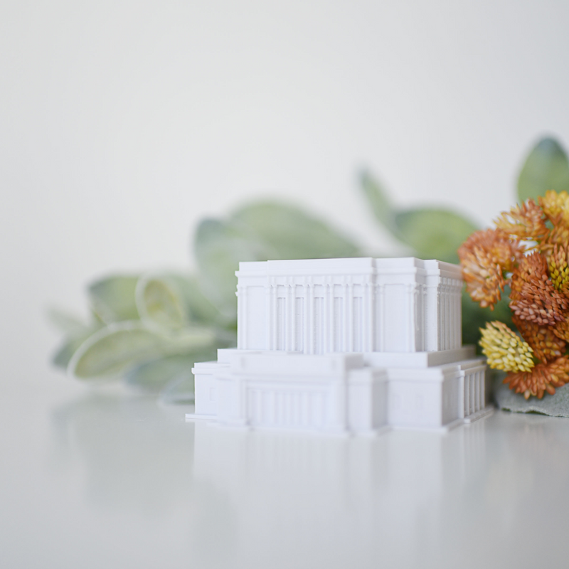 Mesa Arizona Temple Replica Statue - Tiny 3D Temples