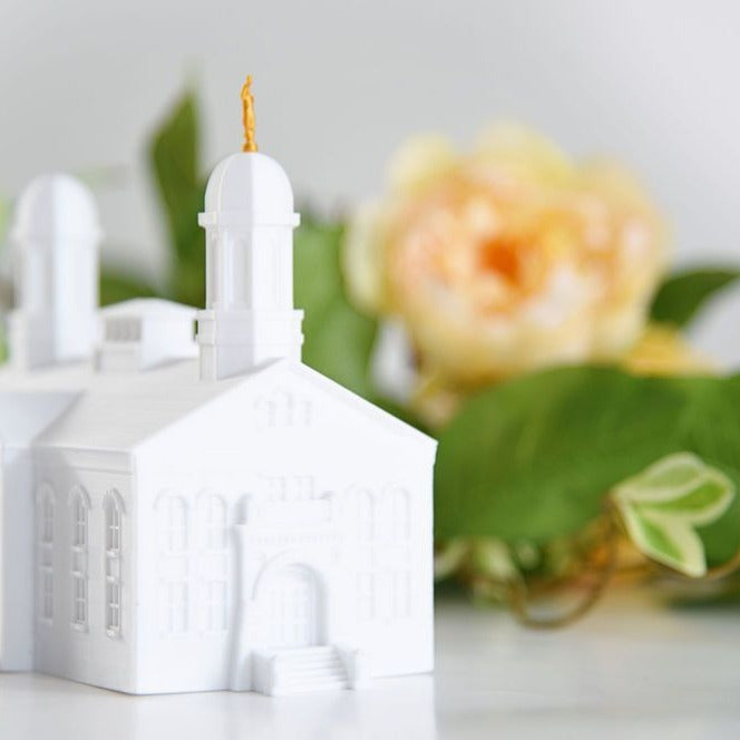 Vernal Utah Temple Replica Statue - Tiny 3D Temples