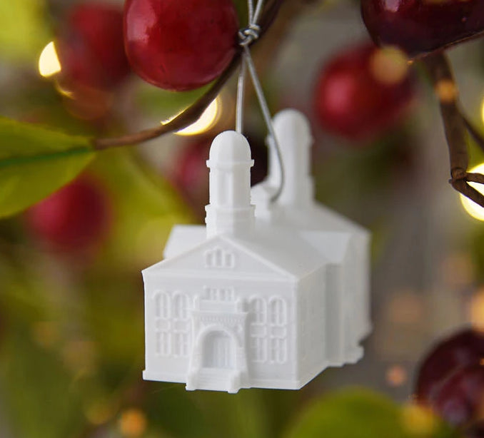 Vernal Utah Temple Christmas Ornament